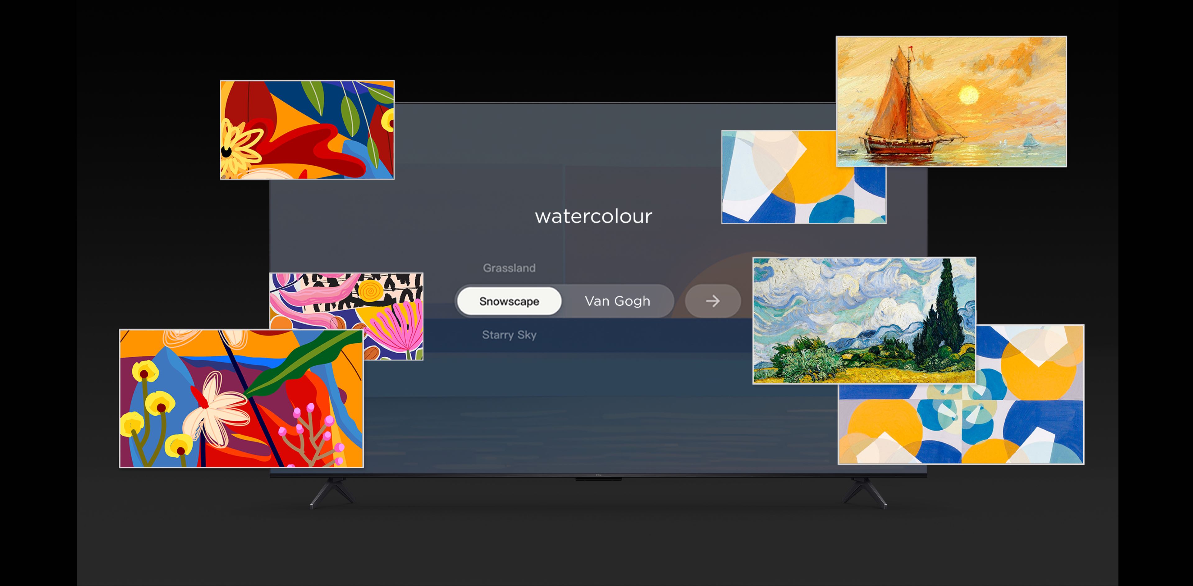 TCL Q7D Pro &mdash; AI Art режим